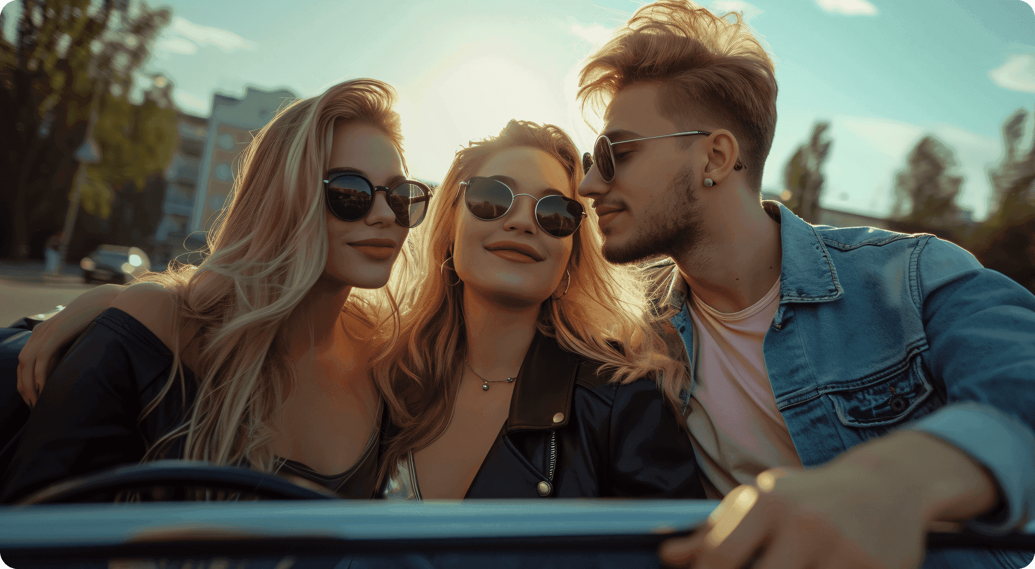 Car carrier truck transporting vehicles on a forest road